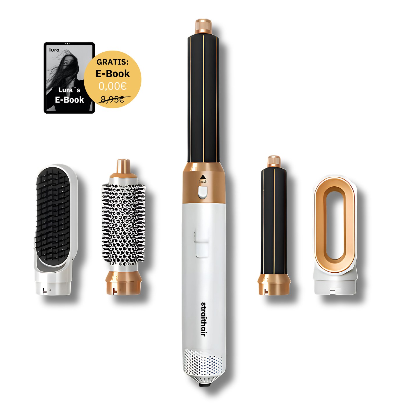 Straithair - 5 in 1 Haarstyler
