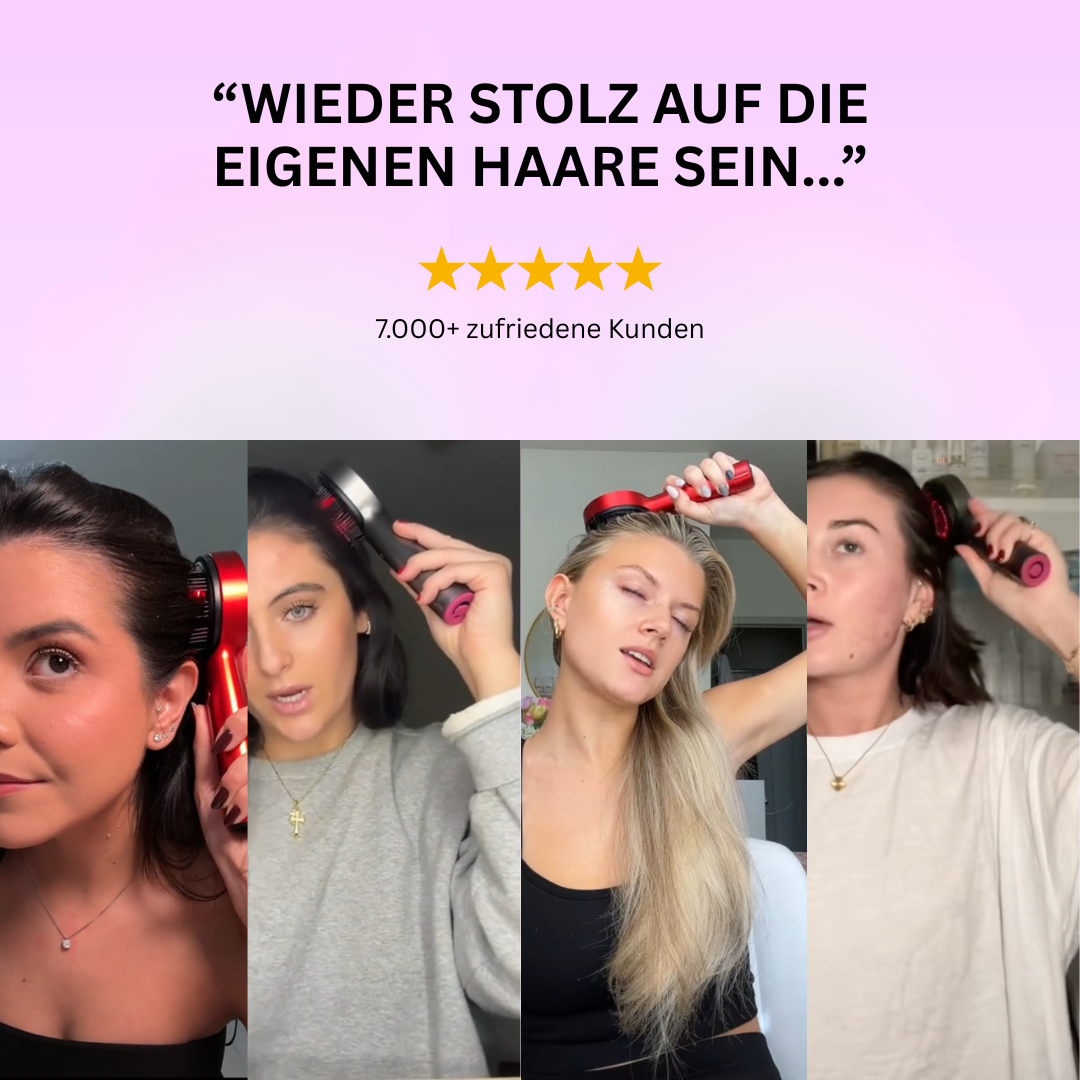 Lurabrush - 3 in 1 Haarpflegebürste